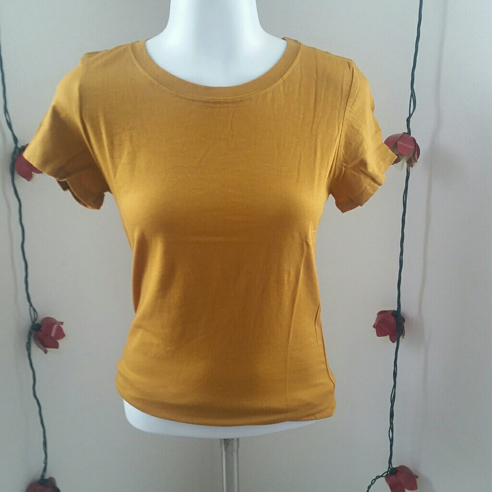 Ladies Short Sleeve Crew Neck Tee